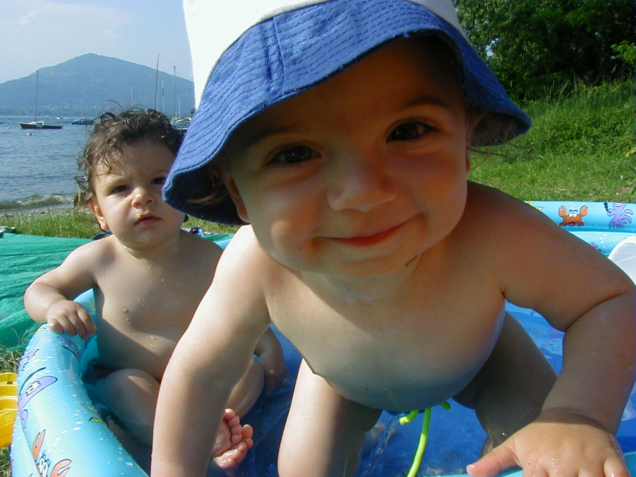Al Lago con Alessia, maggio 2005
